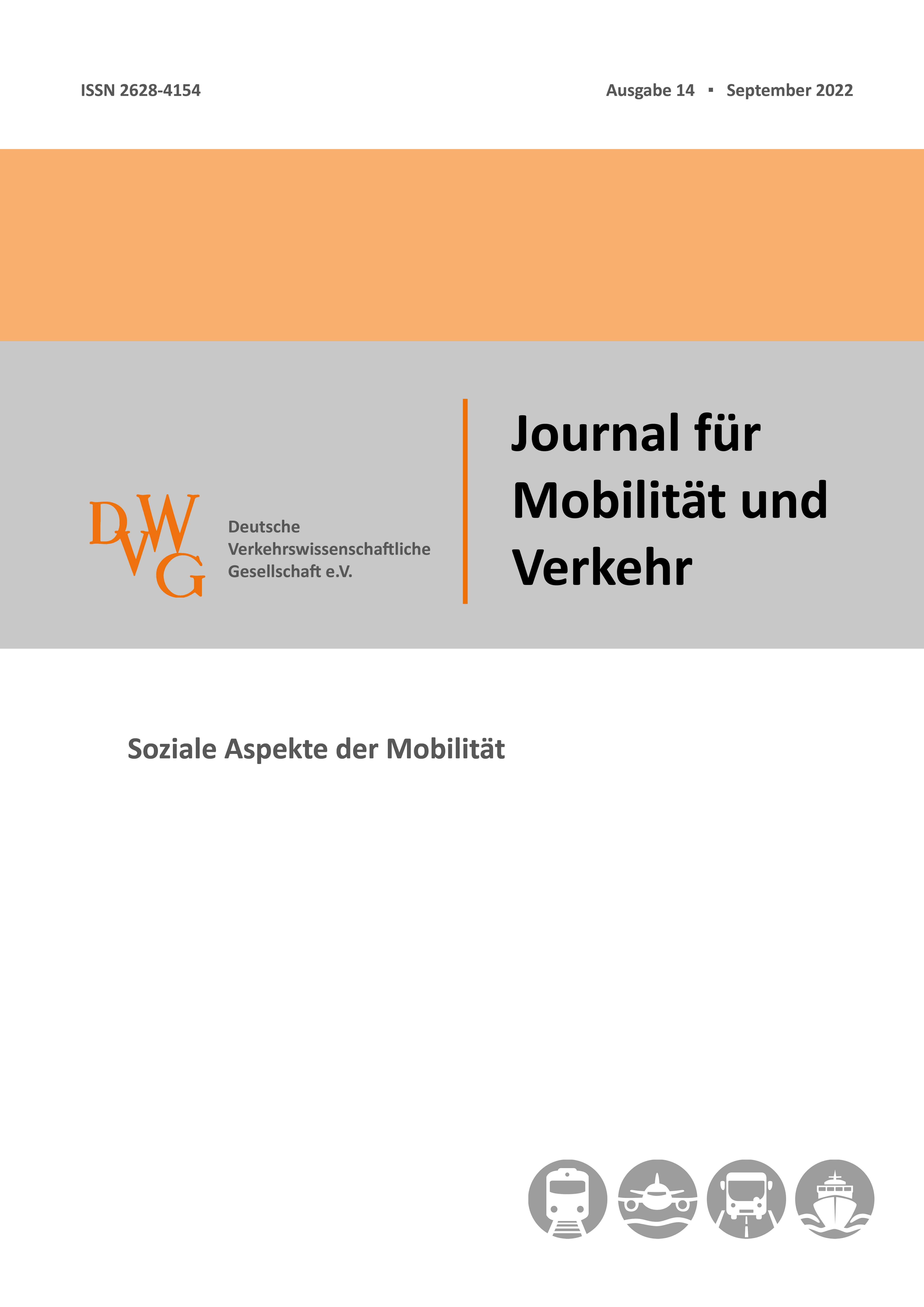 					Ansehen Nr. 14 (2022): Soziale Aspekte der Mobilität
				