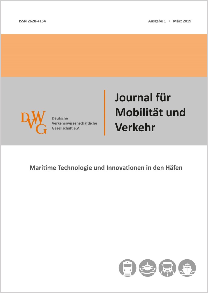 					Ansehen Nr. 1 (2019): Maritime Technologie und Innovationen in den Häfen 
				