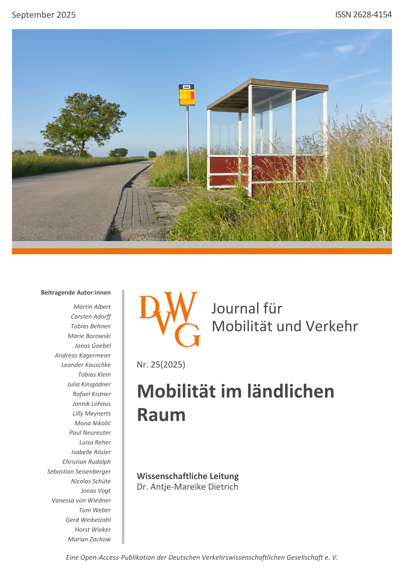 					Ansehen Nr. 25 (2025): Mobilität im ländlichen Raum
				